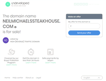 Tablet Screenshot of neilmichaelssteakhouse.com